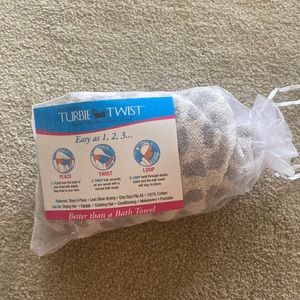 Turbie twist hair towel